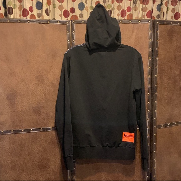Hoodie Boxeur Des Rues Series Exclusive Zip-up Logo Sweatshirt Men’s Size M - Picture 5 of 16